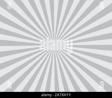Ray retro background. gray colored rays stylish. Stock Vector