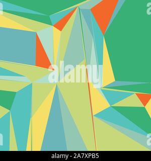 Abstract background with colorful triangles for magazines, booklets or mobile lock screen Stock Vector