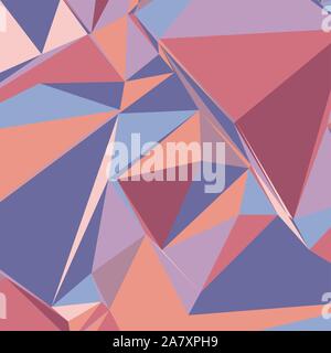 Abstract background with colorful triangles for magazines, booklets or mobile lock screen Stock Vector
