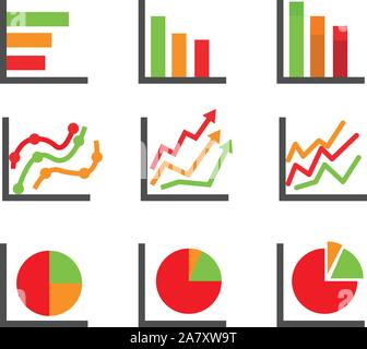 Diagram pie chart with arrows pattern seamless Stock Vector Image & Art ...