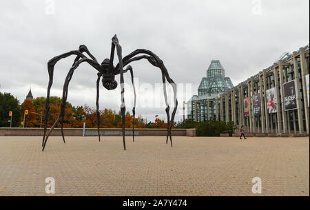 May 2016. 'Maman' (Mother), Louise Bourgeois. Sculpture created by the french-american artist. Acquired in 2005 by the National Gallery of Canada. Stock Photo