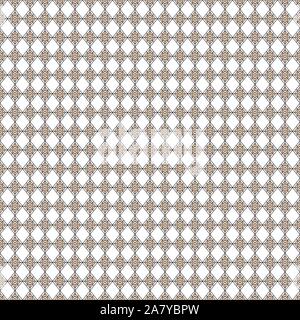 Seamless vector geometric rhombus net grid pattern background. Stock Vector