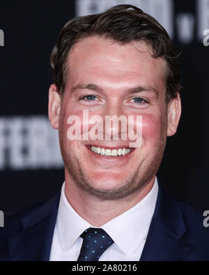 HOLLYWOOD, LOS ANGELES, CALIFORNIA, USA - NOVEMBER 04: Actor Joe Williamson arrives at the Los Angeles Premiere Of 20th Century Fox's 'Ford v Ferrari' held at the TCL Chinese Theatre IMAX on November 4, 2019 in Hollywood, Los Angeles, California, United States. (Photo by Xavier Collin/Image Press Agency) Stock Photo