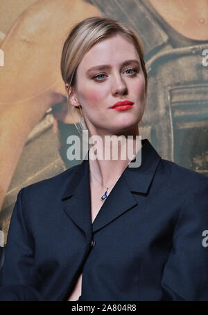 Filming of Pornographic Movie . Porn actress from Hungary on a bed in