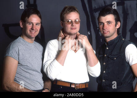 XTC: from left Terry Chambers,Andy Partridge and Colin