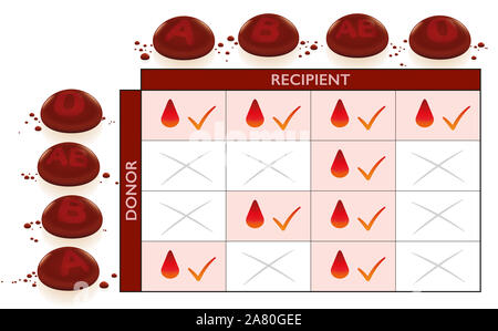 Compound Interest: National Blood Donor Month: Blood type compatibilities