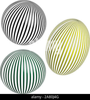 3d ball illustrator pattern background design Stock Photo
