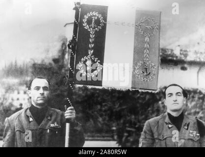 birth of the republic of salo, second world war, 1943 Stock Photo