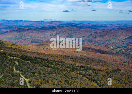 Fall colors in Vermont Stock Photo