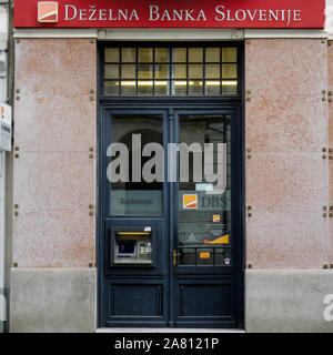 Dezelna Banka Slovenije agency, Ljubljana, Slovenia Stock Photo