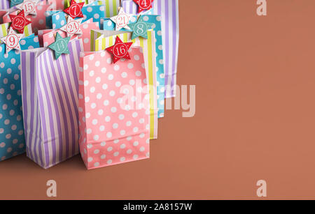 pink christmas bolsas