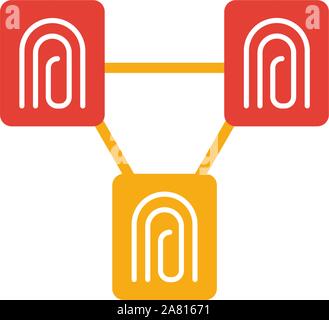 Multi-Signature icon. Simple element from blockchain icons collection. Creative Multi-Signature icon ui, ux, apps, software and infographics Stock Vector