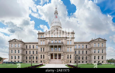 Michigan State Capitol, Lansing, Michigan, USA Stock Photo