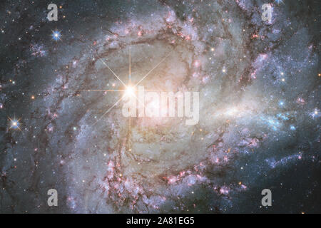 Cosmos. Abstract space wallpaper. Elements of this image furnished by NASA Stock Photo