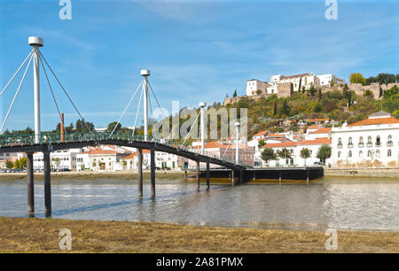 Bridge of Alcacer do Sol in Portugal which belongs to Sebutal Stock Photo
