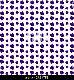 Fig wallpaper, illustration, vector on white background. Stock Vector