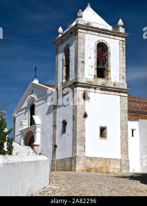 Church Santa Maria do Castelo in Alcacer do Sal Stock Photo