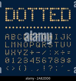 Pop Retro font set collection, letters and numbers symbol. Vector ...