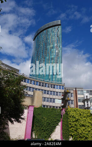 Beetham Tower or Holloway Circus Tower is the tallest residential building in the UK outside London, Birmingham, England, UK Stock Photo