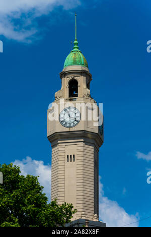 Palace of the Buenos Aires City Legislature Clock Tower. Buenos Aires, Argentina Stock Photo
