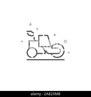 Asphalt Paver Isolated Stock Photo - Alamy