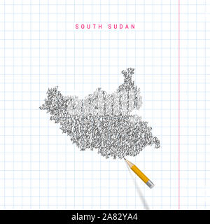 Sketch - South Sudan Stock Photo - Alamy