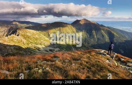 Slovakia mountain in West Tatras - Rohace Stock Photo