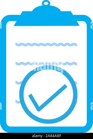 In compliance the image shows the company passed inspection. Stock Vector