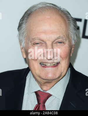 West Hollywood, United States. 05th Nov, 2019. WEST HOLLYWOOD, LOS ANGELES, CALIFORNIA, USA - NOVEMBER 05: Actor Alan Alda arrives at the Los Angeles Premiere Of Netflix's 'Marriage Story' held at the Directors Guild of America Theater on November 5, 2019 in West Hollywood, Los Angeles, California, United States. (Photo by Xavier Collin/Image Press Agency) Credit: Image Press Agency/Alamy Live News Stock Photo