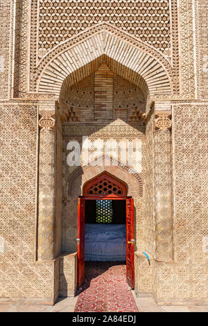Taraz Aisha Bibi and Babazha Khatun Mausoleum Picturesque Breathtaking View of the Site on a Sunny Blue Sky Day