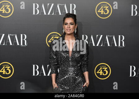 Madrid, Spain. 05th Nov, 2019. Mar Saura attends the Harper's Bazaar Awards at Santoña palace in Madrid. Credit: SOPA Images Limited/Alamy Live News Stock Photo