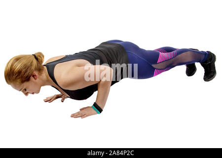 image portrait of a beautiful brown-eyed woman Stock Photo