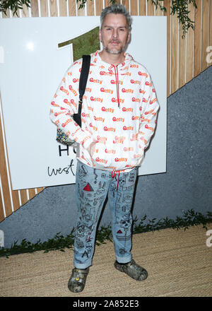 West Hollywood, United States. 05th Nov, 2019. WEST HOLLYWOOD, LOS ANGELES, CALIFORNIA, USA - NOVEMBER 05: Balthazar Getty arrives at the 1 Hotel West Hollywood Grand Opening Event held at 1 Hotel West Hollywood on November 5, 2019 in West Hollywood, Los Angeles, California, United States. (Photo by Xavier Collin/Image Press Agency) Credit: Image Press Agency/Alamy Live News Stock Photo