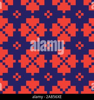 Colourful Classic Modern Argyle Chevron Seamless Pattern in Vector - This is a classic argyle, diamond shape pattern suitable for website resources Stock Vector