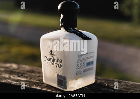 Don Julio 70 Tequila alcoholic drink Stock Photo - Alamy