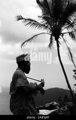 Besuch auf Trinidad und Tobago, 1960er. Visiting Trinidad and Tobago, 1960s. Stock Photo