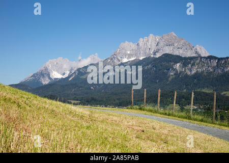 Wilder Kaiser, Kaisergebirge, Alps, Tirol, Austria, Europe, Stock Photo