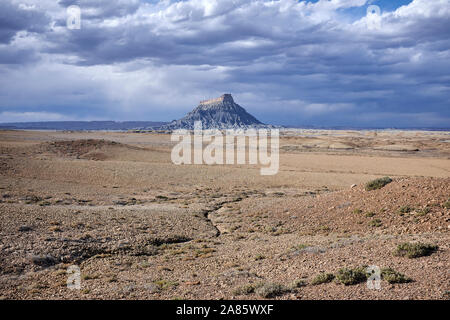 Factory Butte in Utah, USA Stock Photo