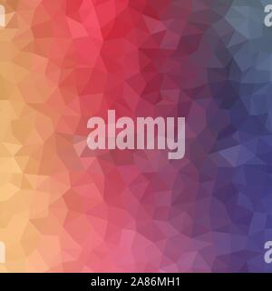 Colored triangles of different color shades. Abstract vector background. Stock Vector