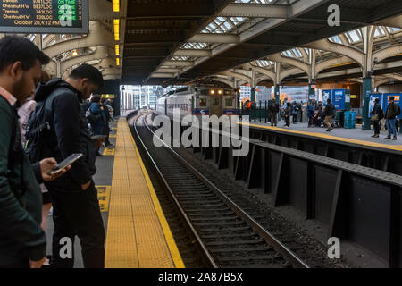 The SEPTA Regional Rail, Philadelphia, Pennsylvania, USA Stock Photo