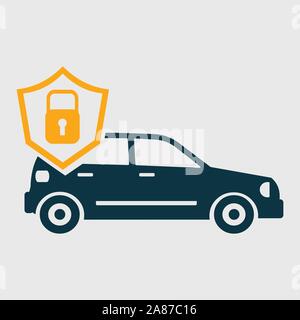 car insurance concept vector illustration Stock Vector