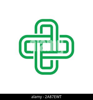 curves clear geometric clean geometric simple design concept for your business project Stock Vector