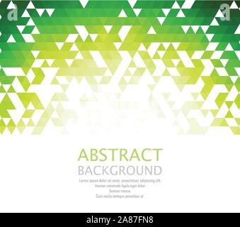 Vector Abstract retro geometric background. Template brochure design Stock Vector