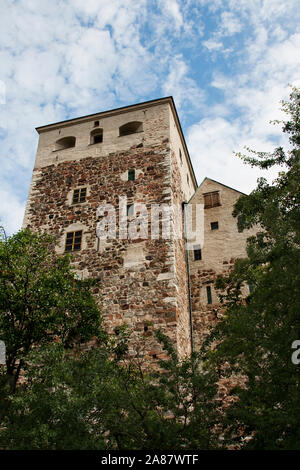 The medieval Turku castle in Finland Stock Photo