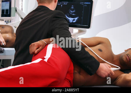 Ultrasound scan Stock Photo