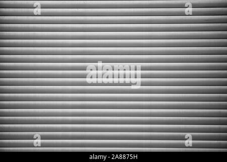 Automatic Factory Shutter Roller Door Indoor, Steel Rolling Gate Door for Security System of Warehouse Storage. Architecture Metal Access Doorway With Stock Photo