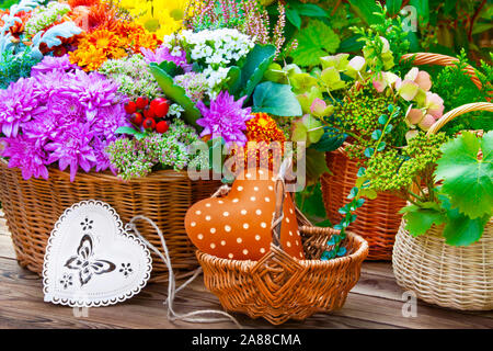 Garden  -  Country Style  -  Decorations Stock Photo