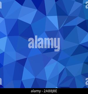 DARK BLUE vector abstract textured polygonal background. Blurry triangle design. Pattern can be used for background. Stock Vector