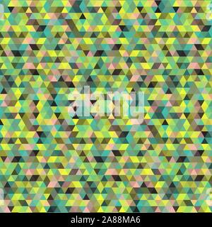 Abstract rainbow background consisting of colored triangles. eps 10 Stock Vector