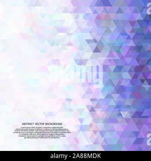 Abstract background of triangles, vector design. eps 10 Stock Vector